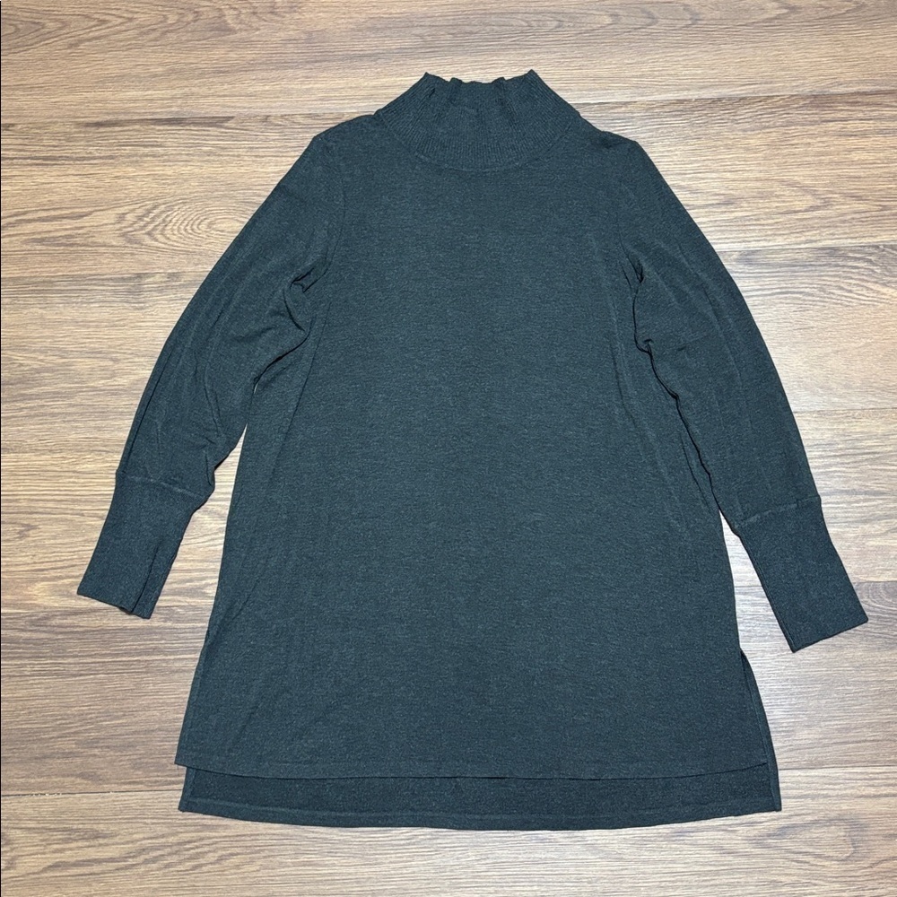 Eileen Fisher Black Long Sleeve Oversized Shirt